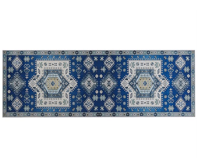 Beliani Pelos curtos PARVAKADLI 70x200 Azul