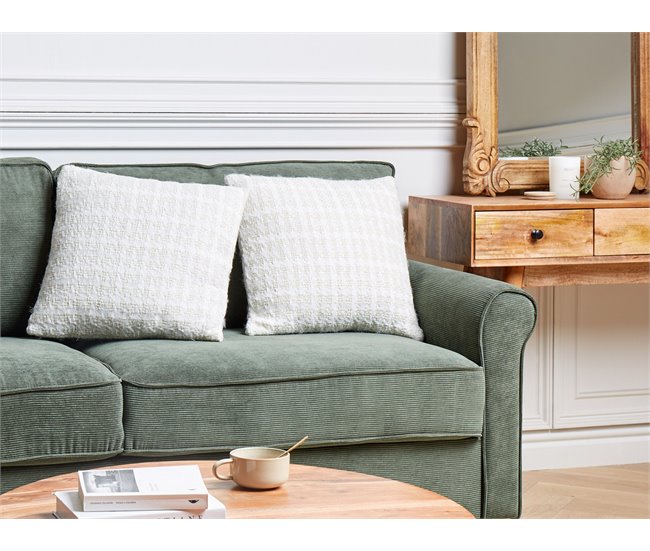 Beliani Almofada decorativa DOURIS 45x45 Bege