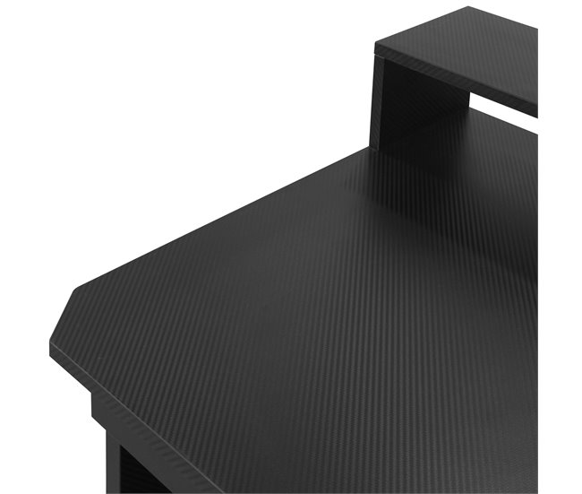 Secretária gaming ROCKET cor preto Preto