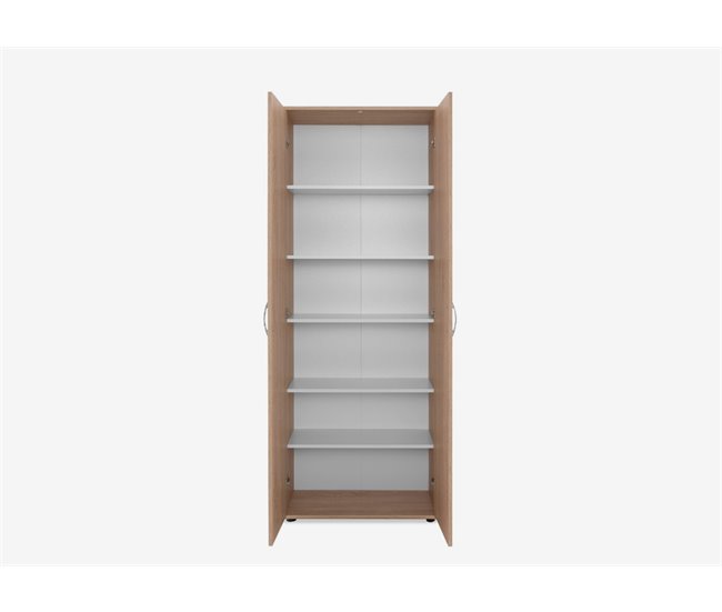 Sapateira com 2 portas e 5 prateleiras BIGGER Carvalho
