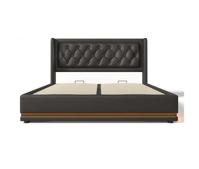 Camas com estrado elevatório