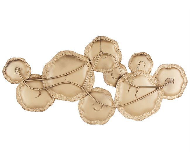 Beliani Decoración de pared ARGON Dourado