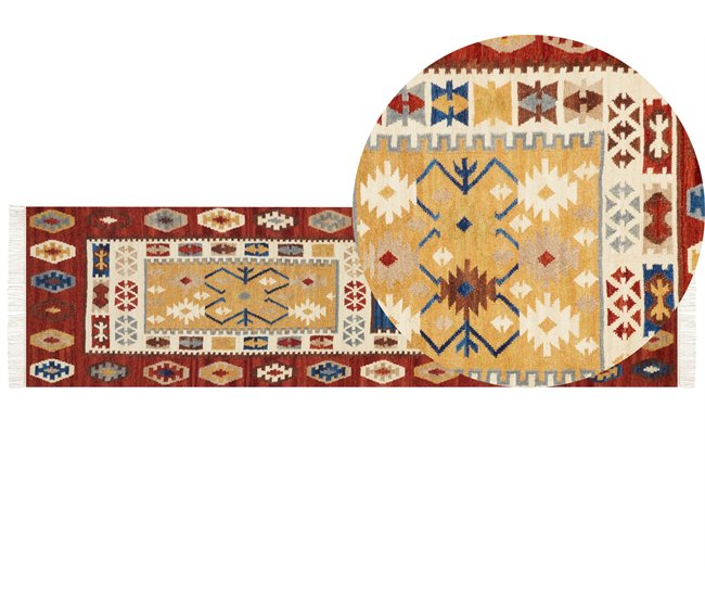 Beliani De corredor VOSKEHAT 80x300 Multicor