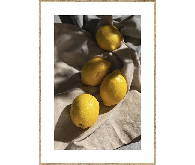 Quadro art deco LIMONES 35x50cm marca MARCOMUEBLE  Multicor