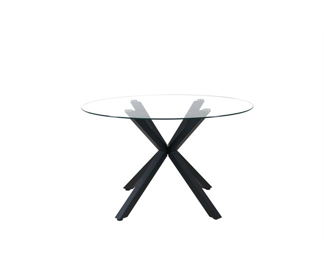 Mesa de jantar fixa DIANA Preto
