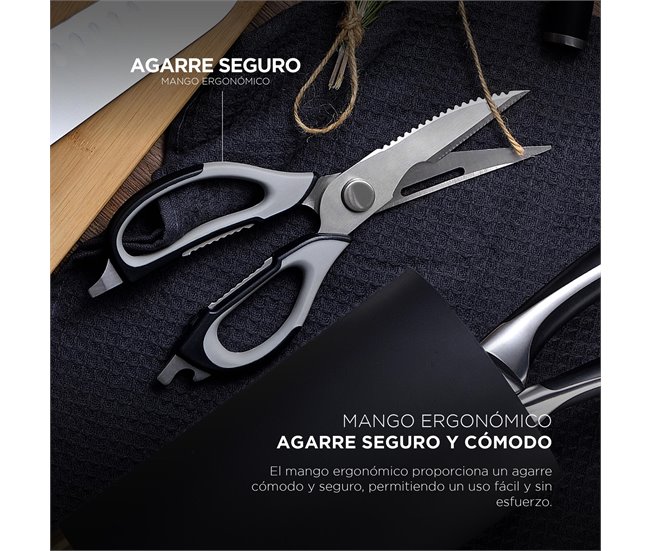 Tesoura de cozinha ELEGANCE MasterPRO Preto
