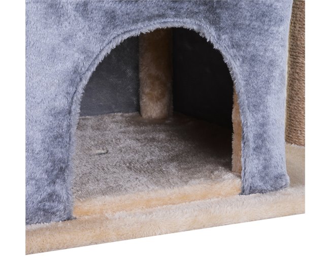 Árvore Arranhador para Gatos Cinza
