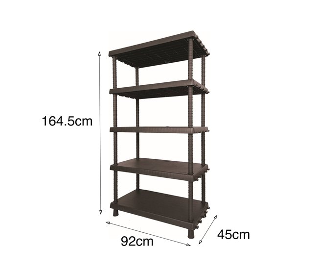 Armário de exterior em PVC 92 Antracite