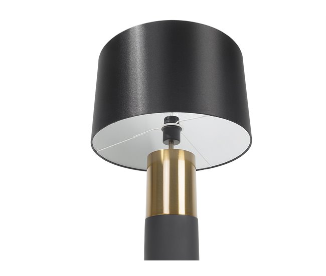 Beliani Candeeiro de mesa DARLING Preto