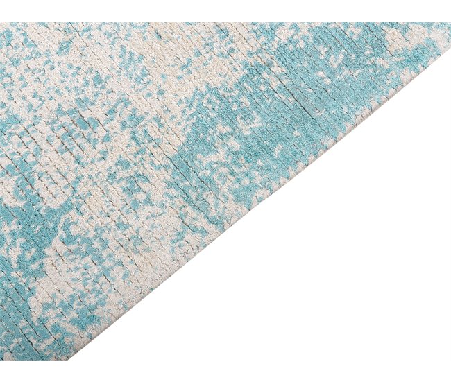 Beliani Pelos curtos AKARSU 160x230 Azul Claro