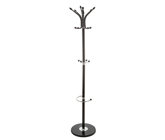 Suporte para guarda-chuva para móveis auxiliares Preto