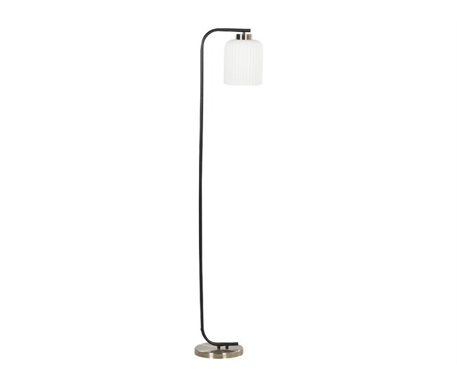 Beliani Candeeiro de pé CAUDELO Preto