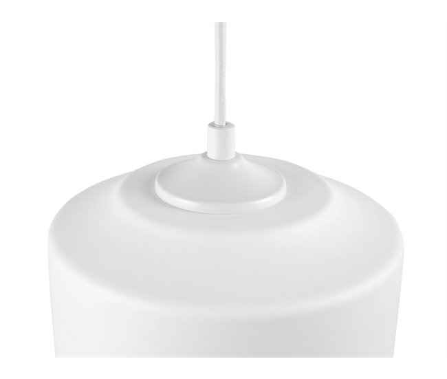 Beliani Candeeiro de tecto JURUA Branco