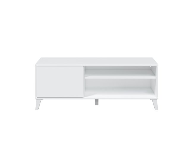 Móvel de TV ARIEL 135 cm branco mate Branco
