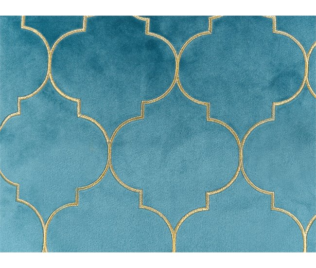 Beliani Almofada decorativa ALYSSUM 45x45 Azul