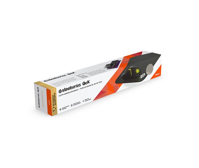 Tapete de Rato Gaming QcK Preto