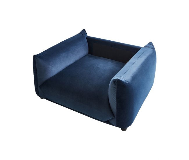 Beliani Poltrona LUVOS Azul