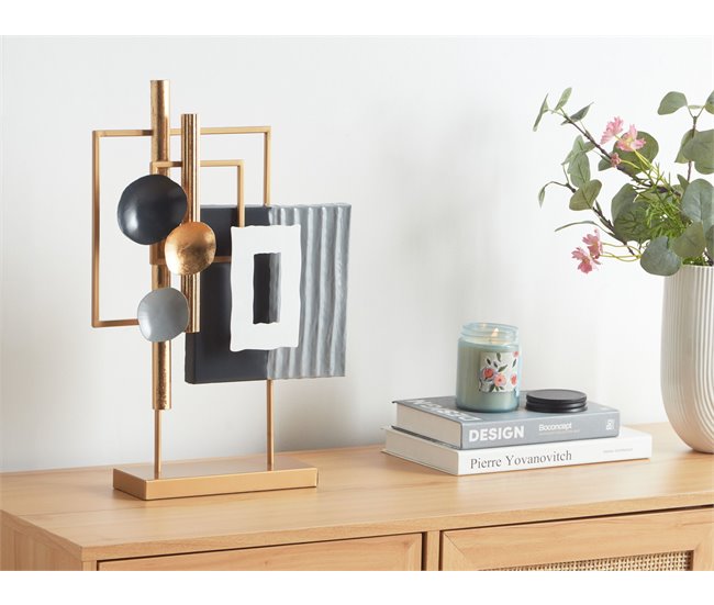 Beliani Acessório decorativo SULFUR Dourado