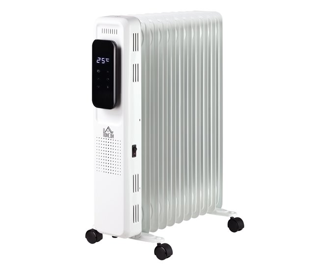 Aquecedor a Óleo HOMCOM 820-275V90 Branco