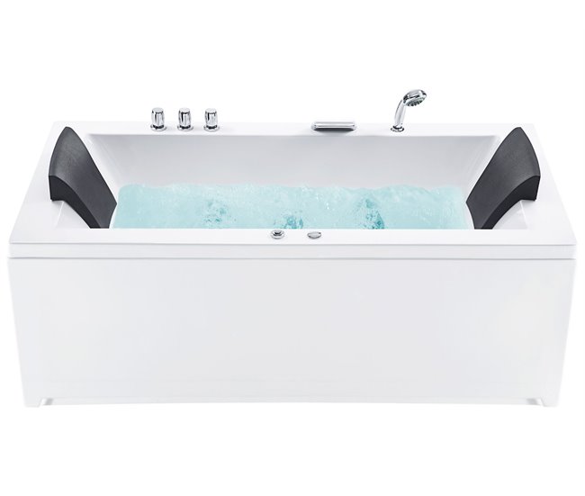 Beliani Banheira de interior VARADERO 90x183 Branco
