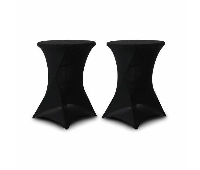 Conjunto de 2 capas - GALA - Capas para mobiliário de jardim com Preto