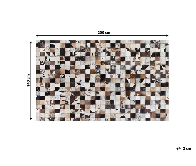 Beliani Pelos curtos CERLI 140x200 Bege