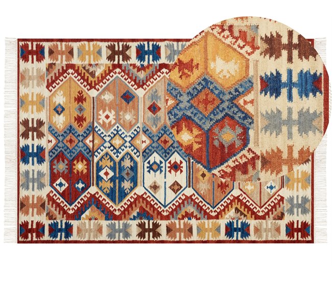 Beliani Kilim VANASHEN 160x230 Multicor
