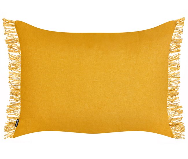 Beliani Almofada decorativa MABA Amarelo