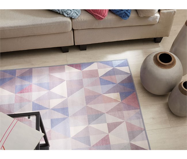 Beliani Pelos curtos KARTEPE 80x150 Azul