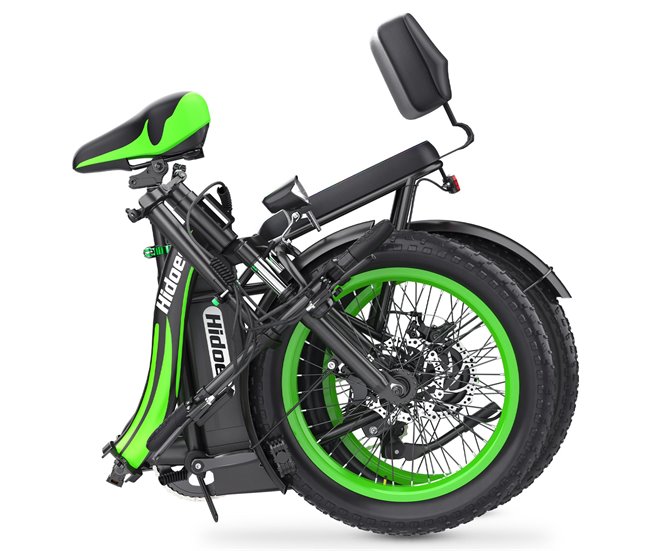 Bicicleta Elétrica Hidoes HD-C1 - Motor 750W Bateria 48V13AH Verde
