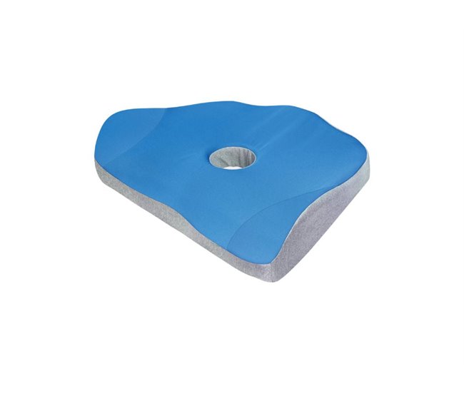 Almofada de Assento Ergonômico Cinza Azul