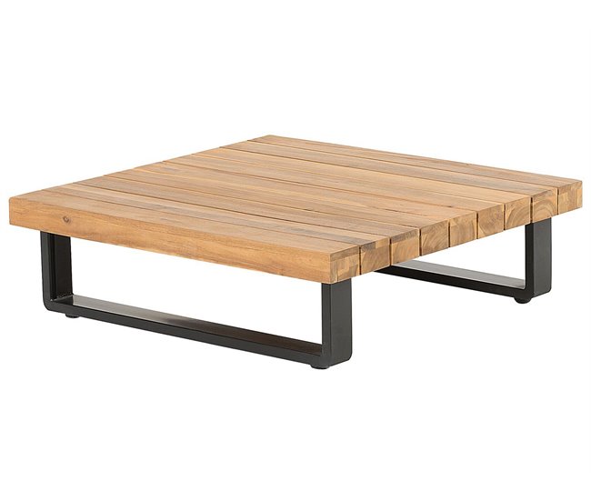 Beliani Conjunto de jardín MYKONOS Cinza Escuro
