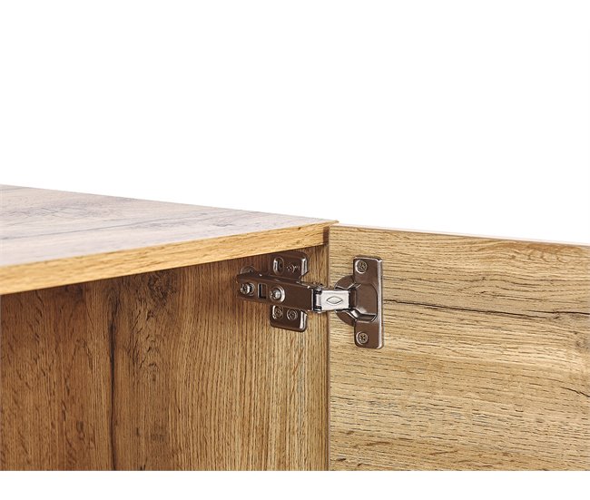 Beliani Mesa de TV FORESTER 160 Castanho