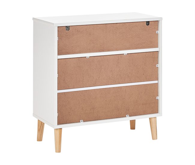 Beliani Cómoda SIMMIE Branco