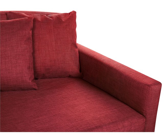 Beliani Capa de sofá GILJA bezug Vermelho