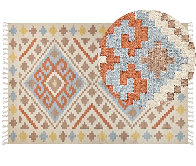 Beliani Kilim ATAN 200x300 Multicor