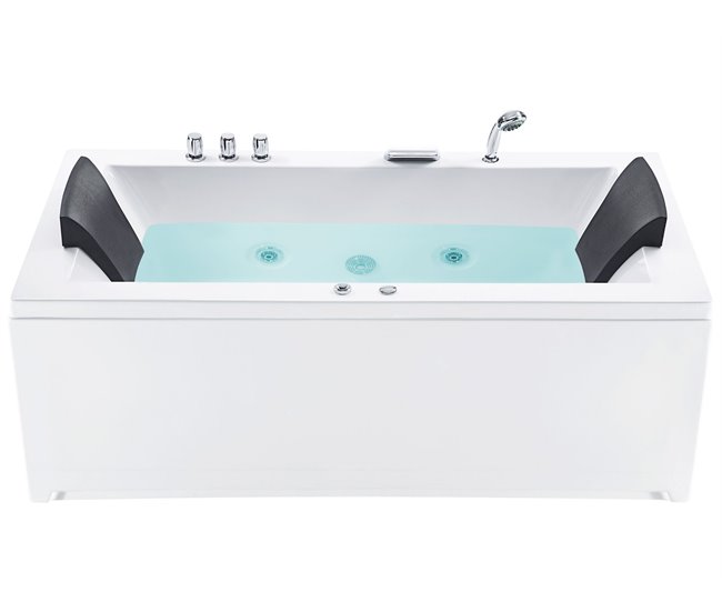 Beliani Banheira de interior VARADERO 90x183 Branco