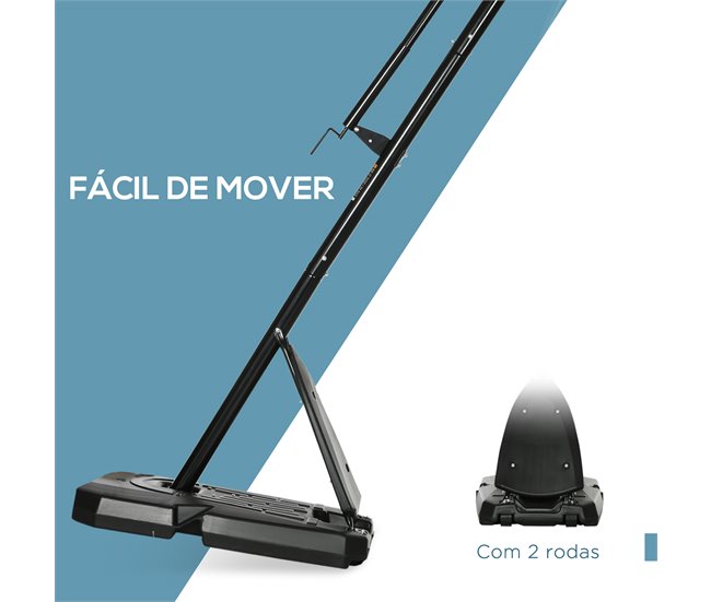 Tabela de Basquetebol Aço, PC e PE SPORTNOW Preto