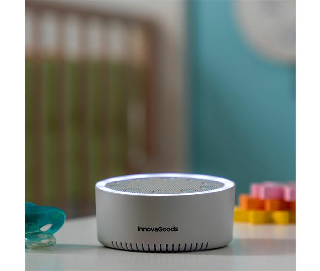 Máquina de ruído para dormir Cinza