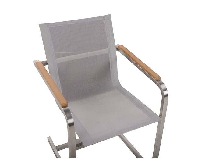 Beliani Conjunto de refeição COSOLETO Branco