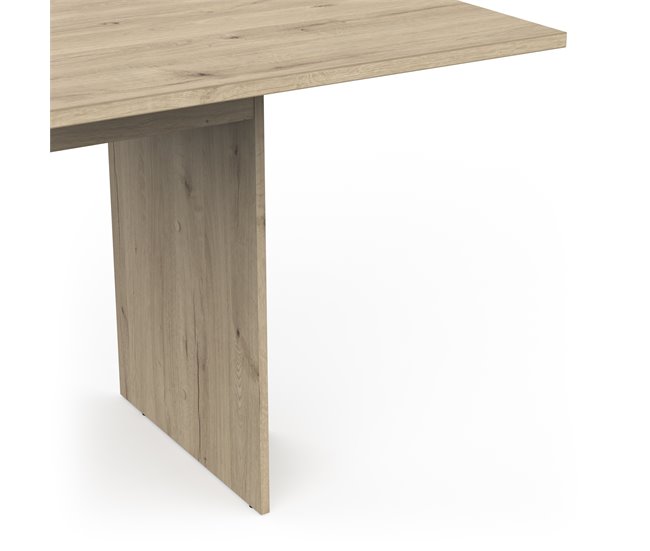 Mesa de jantar extensível 160cm CLAP Carvalho