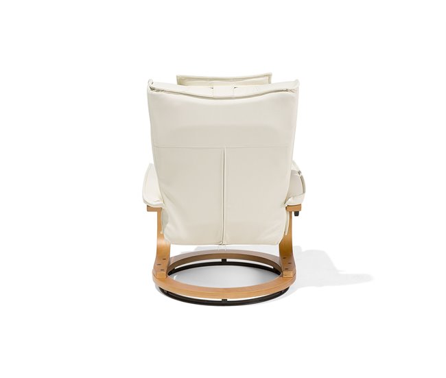 Beliani Cadeira de massagem MAJESTIC Bege