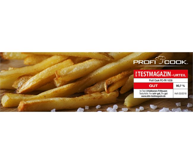 Fritadeira Proficook FR 1038 Preto
