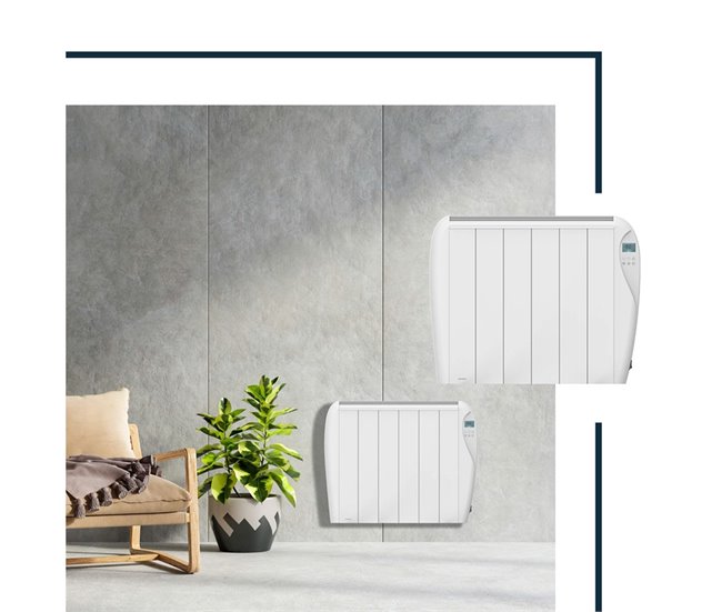 Infiniton HD-ET12 - Aquecedor térmico de 1200 Watt Branco/cinza