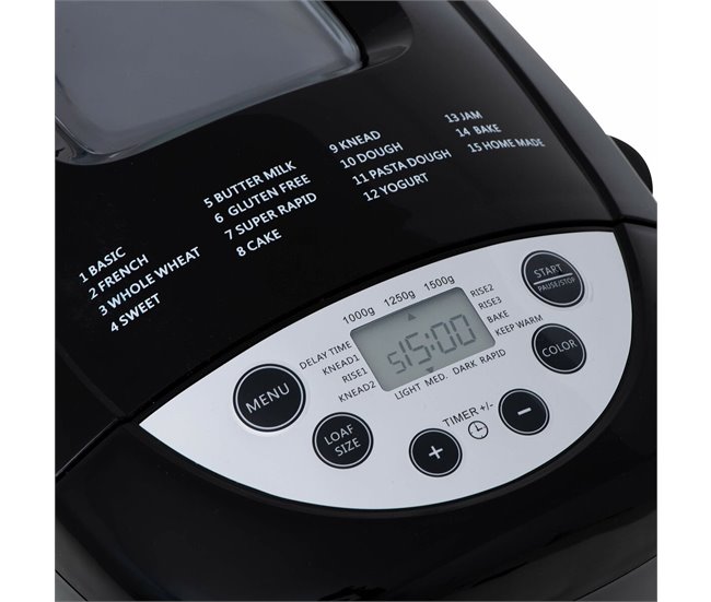 Máquina de Pão MS 6022 Preto