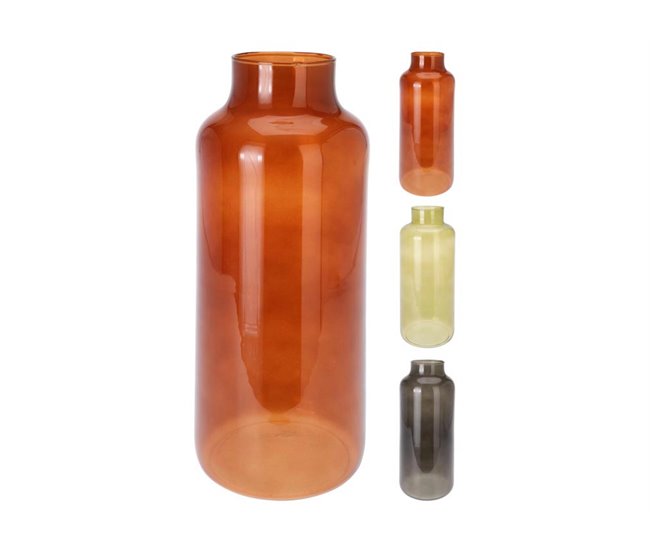 Vaso decorativo AMBER em cores sortidas Multicor