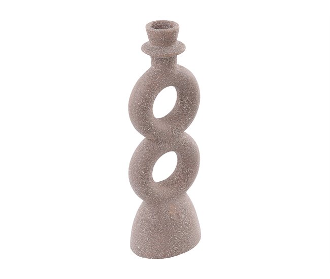Beliani Candelabro NAOUSA Bege