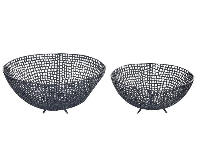 Beliani Prato decorativo KRUKUT Preto