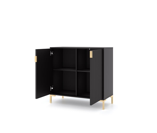 APARADOR FLINN 88 Preto