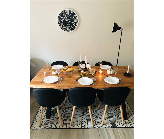 Beliani De pelo corto KEBAN 160x230 Cinza Claro
